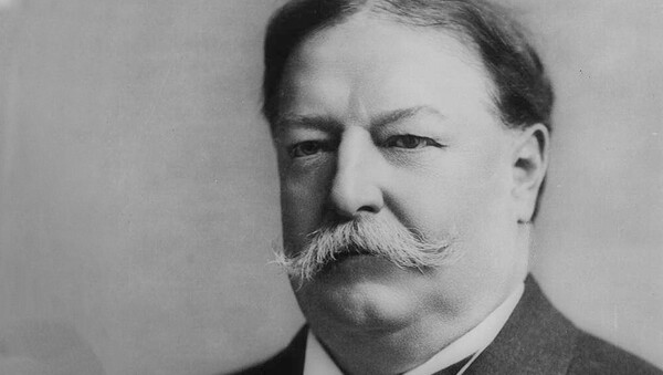 미국 27대 대통령으로 1905년 태프트-카츠라 밀약의 주인공이었던 윌리엄 하워드 태프트.(자료=주한미국대사관)