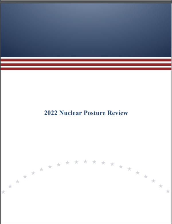 지난해 10월 공개된 '2022 미국 핵태세보고서(NPR)' 