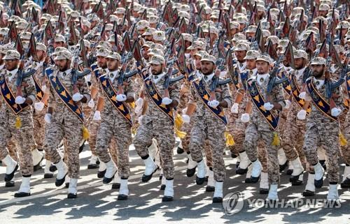 이란혁명수비대(IRGC). AFP=연합뉴스 자료사진]