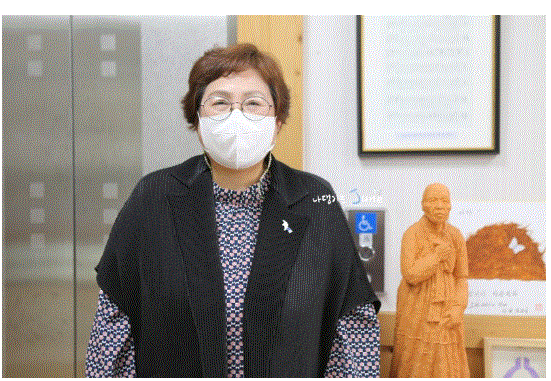 김형미 오월어머니집 관장이 최근 이정호 전 5·18부상자회 복지사업본부장을 성희롱으로 고소했다. 사진=오월어머니집 