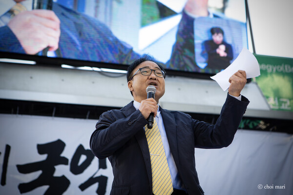 촛불행동 전속 사진작가 이호. 2023.4.18. 사진 최마리 작가