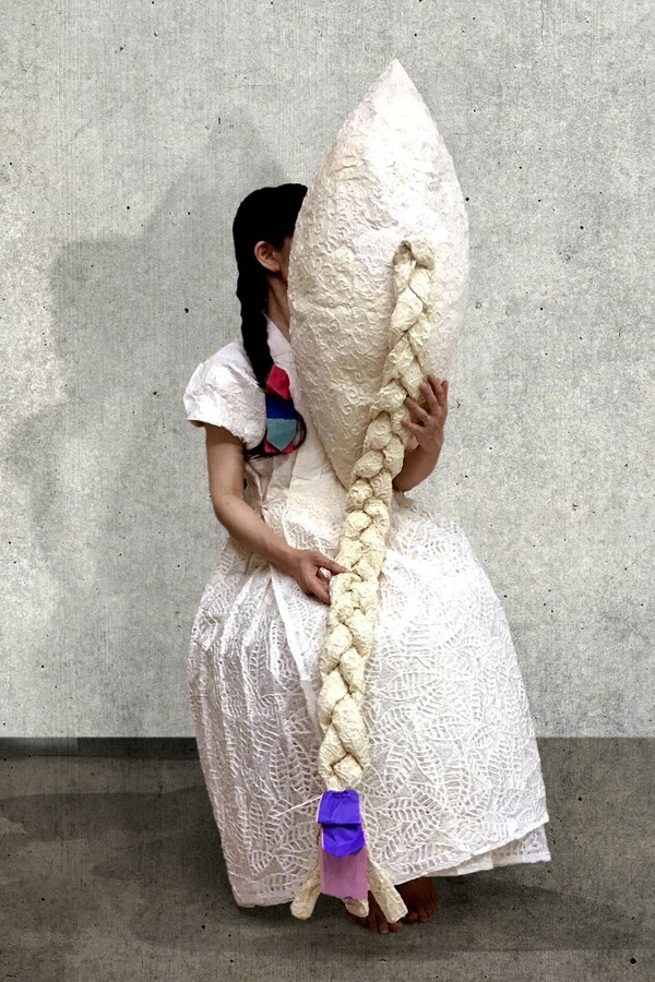 ‘땋은 머리’ 하전남 작 