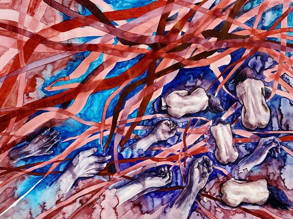 '버려진1’ 김사리 작)