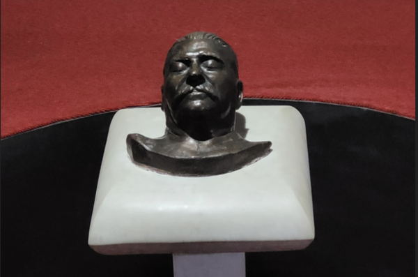 조지아 고리의 스탈린 박물관에 전시된 스탈린의 데드마스크.        김진호 에디터