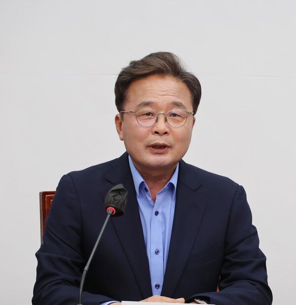 김우영 더불어민주당 전국혁신회의 상임운영위원장. 2023.5.26. 연합뉴스