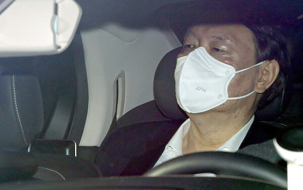  윤석열 검찰총장이 서울 서초구 대검찰청으로 출근하고 있다. 2021.2.8,. 연합뉴스 자료사진