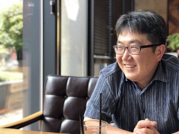 시민언론 민들레와 인터뷰에 나선 최승제 진주환경운동연합 공동의장. 2023.7.4. 최승제 씨 제공