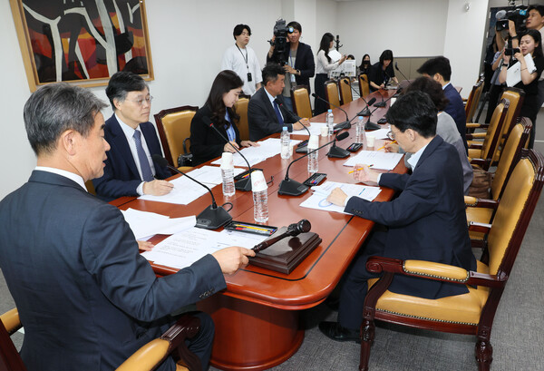 국회 의원회관에서 국회 윤리특별위원회 내 윤리심사자문위원회(자문위)가 열리고 있다. 2023.6.8. 연합뉴스