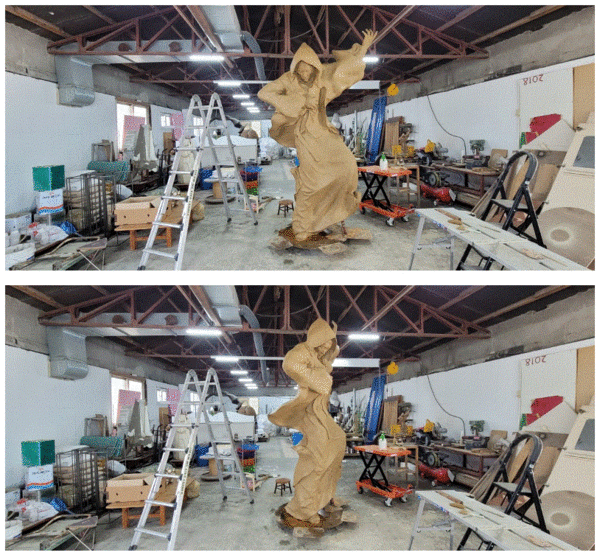 ‘통일춤’ (안경진 제작중) 