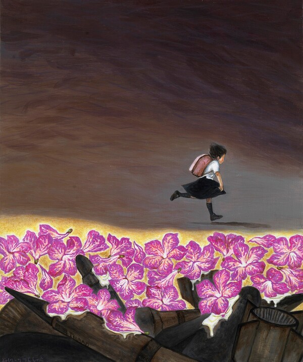 ‘학교 가는 길’ (김화순 작) 