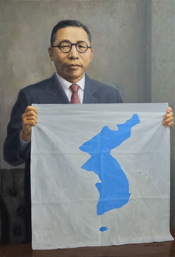 ‘나의 소원 - 김구 선생 상’ (안한수 작) 