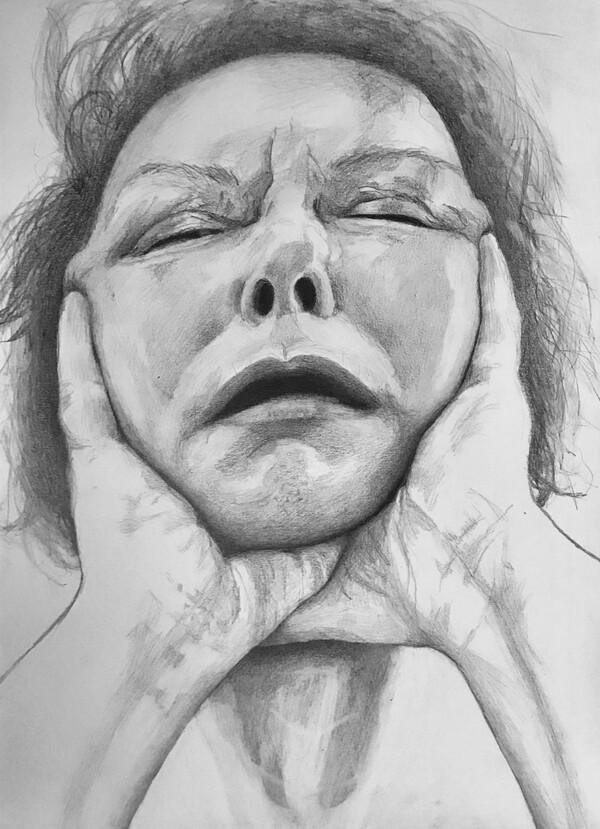  ‘너의 팔’ (노르웨이의 예술가이자 시인 세실리에 코티스 오스트렝 작) ▲작가의 말 “나의 작품을 폭력과 억압으로부터 안전한 삶을 살 수 있는 여성의 권리에 바친다.”