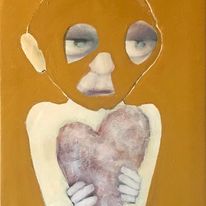 ‘내가 제공해야 할 모든 것’ (노르웨이의 예술가이자 시인 세실리에 코티스 오스트렝 작) ▲작가의 말 “나의 작품을 폭력과 억압으로부터 안전한 삶을 살 수 있는 여성의 권리에 바친다.”