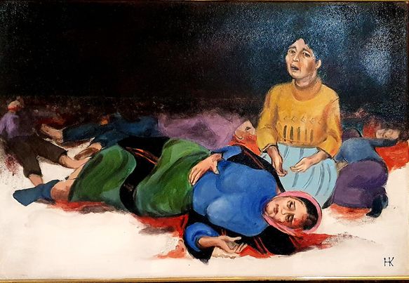 ‘피의 밤’ (나기아 르자에바 작)