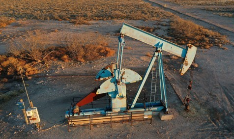 미국 텍사스 지역 유전 지대 원유 펌프잭의 모습. [연합뉴스 자료사진]