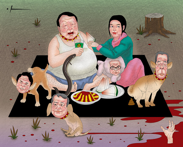 ‘어른이를 위한 용와대 색칠공부’ (조아진 작)