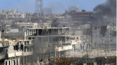 나토공습으로 초토화된 가다피의 고향 시르테 2011.