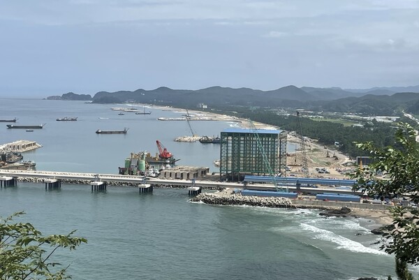 현재의 맹방 해변. 시민언론 민들레