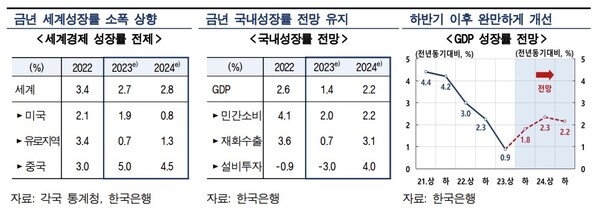 세계 경제성장률, 국내 경제성장률