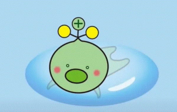 일본 부흥청이 제작한 삼중수소 캐릭터.  나무위키