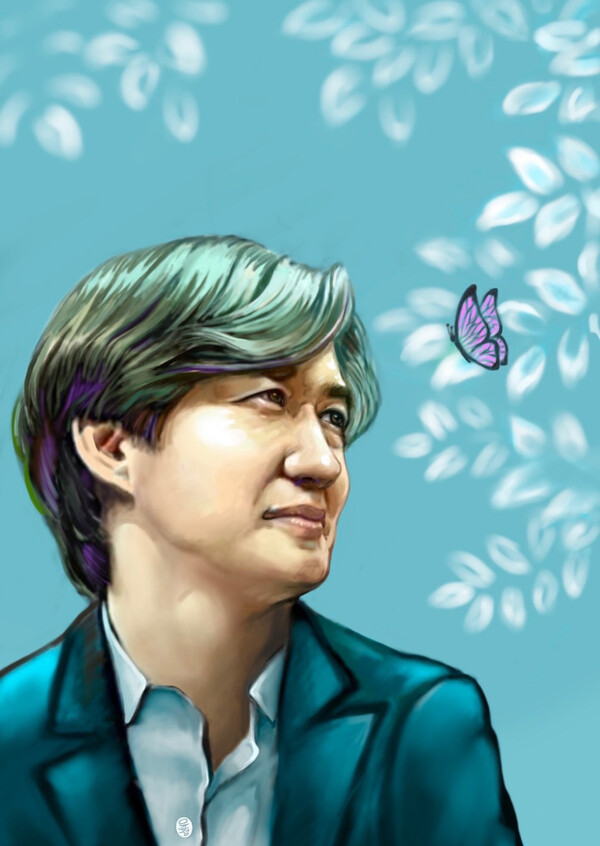 ‘일상으로’ (이윤정 작) ▲작가의 말 “그동안 담담한 모습을 많이 보여주셨지만, 가장으로서 가족들이 겪고 있는 고통을 바라보면서 얼마나 가슴 아프셨을까요. 그동안 남 모르게 흘렸을 그 눈물을 이제는 멈추게 해달라는 우리의 마음을 기도하는 모습으로 표현했습니다. 작은 불빛 하나하나는 응원하는 사람들의 모습으로 그 마음이 하늘에 닿기를 바라는 간절함을 담았습니다.”