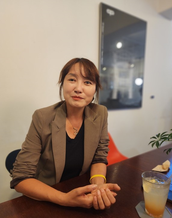 〈리포액트〉와 인터뷰하는 여현정 양평군 의원.