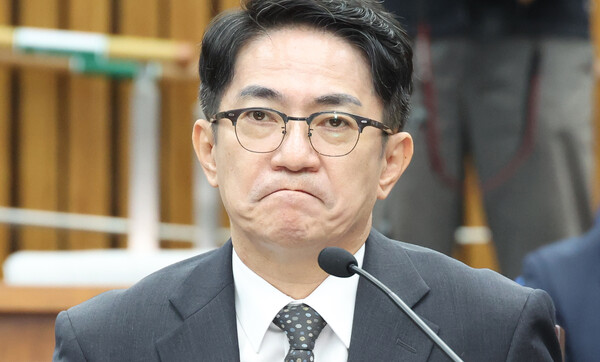 이균용 대법원장 후보자가 19일 국회에서 열린 인사청문회에서 의원 질의를 듣고 있다. 2023.9.19 연합뉴스.