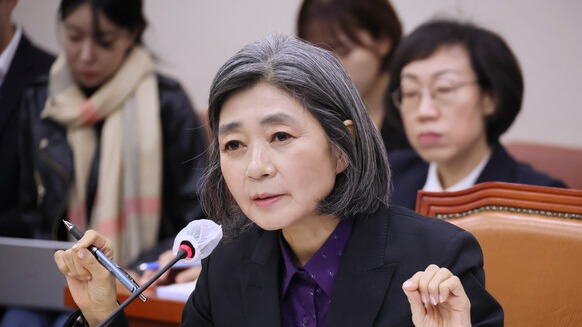 김행 여성가족부 장관 후보자가 5일 국회에서 열린 인사청문회에서 의원 질의에 답변하고 있다. 2023.10.5. 연합뉴스