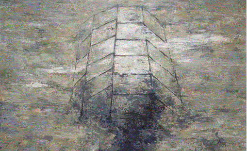 한주연 작 ‘내일의 하늘’(캔버스에 아크릴) 아르떼숲 제공