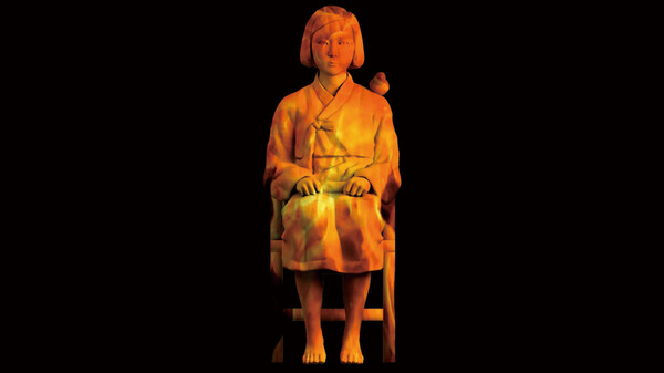 이성웅 작 ‘소녀상-기억 영상가변설치 영상’(time:6min57sec) “할머니들의 삶을 잠시나마 대변할 수 있는 이야기를 하고자 이 작품을 제작하였다. 우리가 잊고 지낸 것이 많다는 생각이 든다. 하지만 잊혀져 가는 것들의 소중함을 기억하여야 한다는 점을 알리고자 제작하였다.”