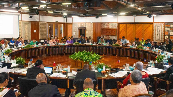 10일 태평양 섬나라 정상들이 쿡제도에서 개최한 태평양도서국포럼(PIF) 정상회의에서 일본의 후쿠시마 핵오염수 투기에 ‘강한 우려’를 표명하는 공동성명을 발표했다. PIF 홈페이지