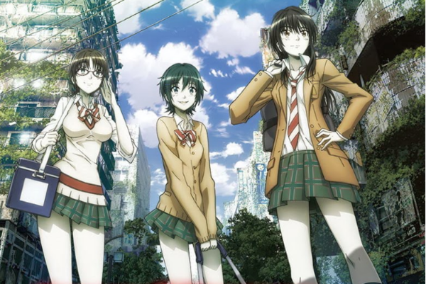 만화 '코펠리언'의 세 여고생 주인공