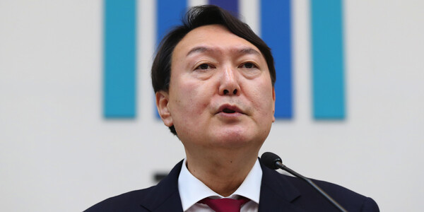 검찰총장 시절 윤석열 대통령. 연합뉴스 자료 사진