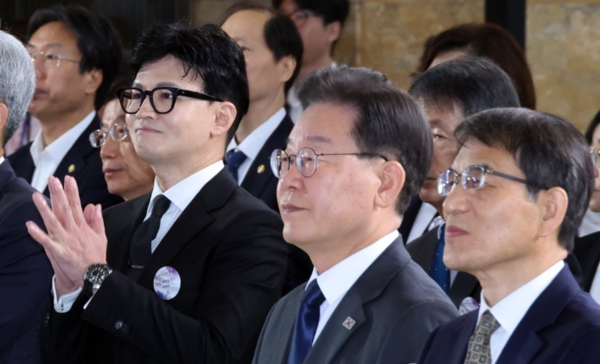 한동훈 국민의힘 비대위원장과 이재명 민주당 대표. 연합뉴스