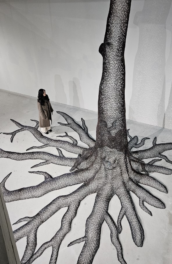 조각가 이길래의 설치조각 작품. 