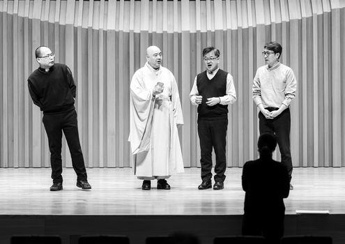 만남중창단의 연습 장면 [불광출판사 제공]