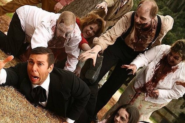 영화 '아브라함 링컨 vs 좀비'의 한 장면