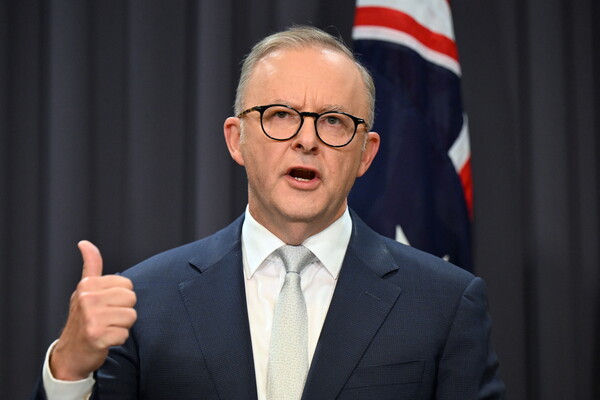 앤서니 앨버니지 호주 총리. 2024.02.28. 연합뉴스 자료사진