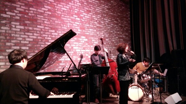 재즈 공연장의 모습. 임미성 가수 제공