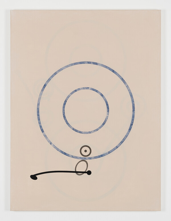 블루서클 NO.4,  1993, 캔버스에 아크릴릭, 122 Ⅹ 91.9. 작가 제공