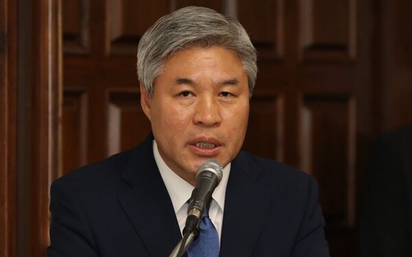 서왕진 후보. 연합뉴스 자료