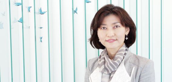 강경숙 후보. 원대신문