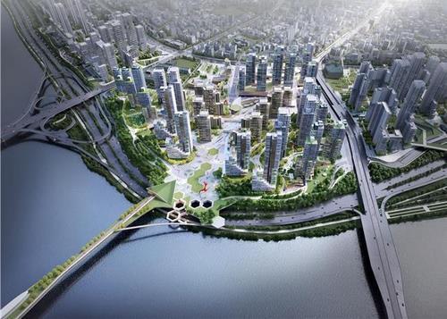 압구정3구역 재건축 신속통합기획 조감도, 서울시 제공