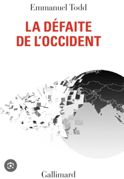 에마뉘엘 토드의 책 '서구의 패배' 표지