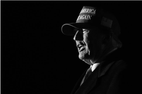 공화당 대선 후보인 도널드 트럼프 전 대통령. 시사주간지 타임 기사 캡처.  2024. 04. 30. 