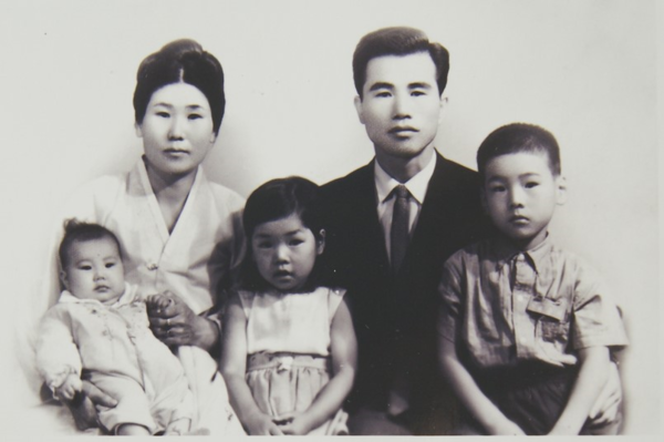 단란하던 시절 하재완 열사의 가족. © 4.9통일평화재단