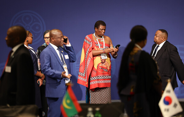 2일 오후 포시즌스 호텔 서울에서 열린 한-아프리카 외교장관회의에서 참석자들이 시작을 기다리고 있다. 2024. 06. 02 연합뉴스