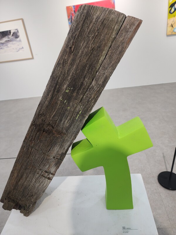 김운성 작가, '생명은 신념이다'