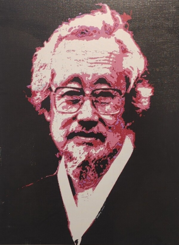 중국 황철웅 작가, '목사님 상'