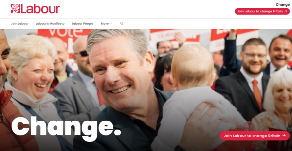 5일 영국 노동당 누리집. 2024.7.5. 시민언론 민들레